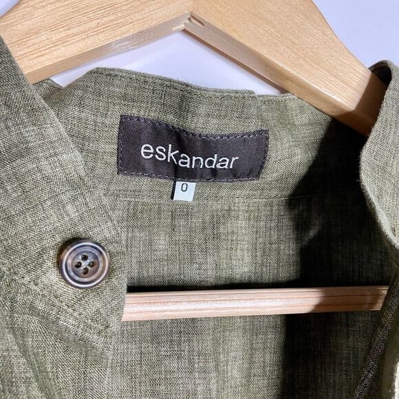 Eskandar linen top - Picture 3 of 10